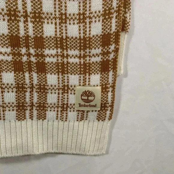 Timberland Scarf One Size Brown Knit 68" Long 11" Wide New $60 - Picture 6 of 6